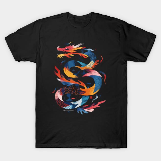 stylish dragon T-Shirt by bulografik